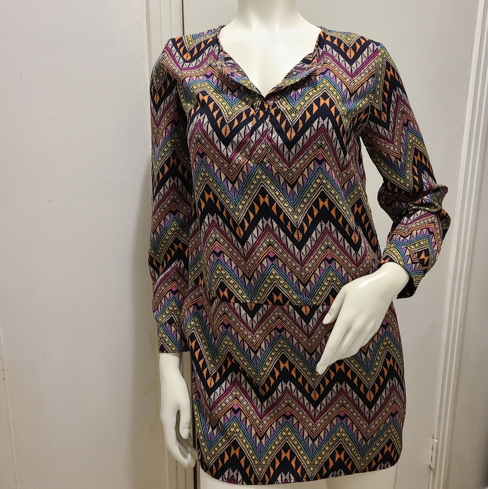 Zigzag tunic shirt/dress